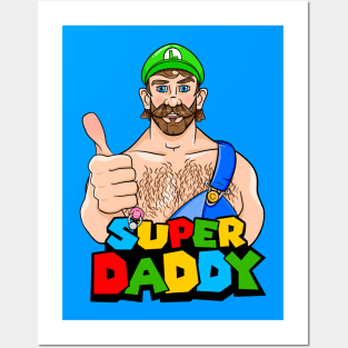 Super Daddy Thumbs Up Posters and Art